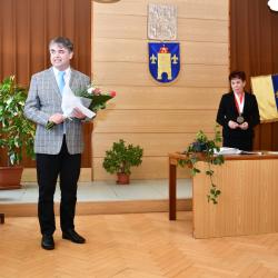 Starosta obce Drhovle Jiří Bláha