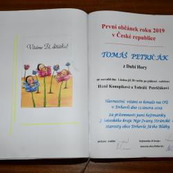 Pamětní kniha obce Drhovle