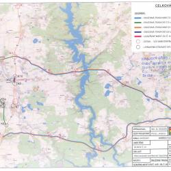 Mapa uzavírky Nerestce
