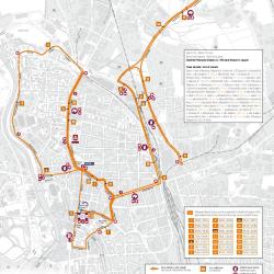 Mattoni 1/2Maraton České Budějovice 2019 - dopravní omezení.