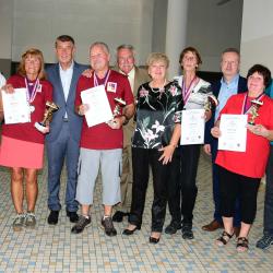 Hejtmanka Stráská a premiér Babiš pogratulovali seniorům k výsledkům na sportovních hrách.