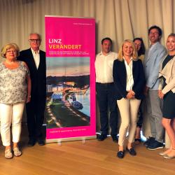 Dovolená s kulturou - tisková konference, Linec 2019.