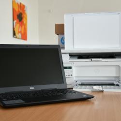 Elektronika pro hokejové zápisy. Takovou sadu obdrželo od Jihočeského kraje 16 hokejových klubů.