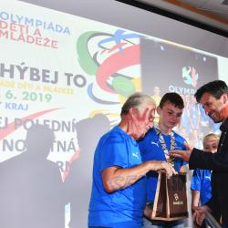 Letní olympiáda se letos konala v Libereckém kraji a mladé jihočeské sportovní naděje na ni v konkurenci svých vrstevníků z ostatních 13 krajů a hlavního města Prahy obsadili deváté místo.