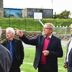 Nový sportovní areál Vyšší odborné školy, Střední průmyslové školy automobilní a technické v Českých Budějovicích.