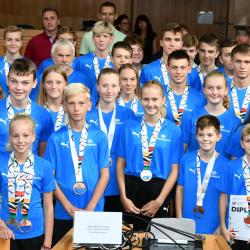 Letní olympiáda se letos konala v Libereckém kraji a mladé jihočeské sportovní naděje na ni v konkurenci svých vrstevníků z ostatních 13 krajů a hlavního města Prahy obsadili deváté místo.