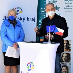 Slavnostního otevření se zúčastnil i Jihočeský hejtman Martin Kuba.