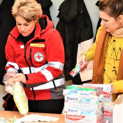 Ředitel Krajského úřadu Jihočeského kraje Lukáš Glaser děkuje všem našim zaměstnancům krajského úřadu, kteří se zapojili do humanitární sbírky pro uprchlíky z válkou postižené Ukrajiny.