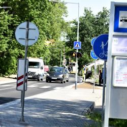 Ve středu 1. června 2022 byla s měsíčním předstihem oproti zbytku stavby uvedena do provozu Plavská v Českých Budějovicích. 