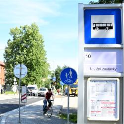 Ve středu 1. června 2022 byla s měsíčním předstihem oproti zbytku stavby uvedena do provozu Plavská v Českých Budějovicích. 