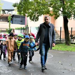 Náměstek Krák na dopravně bezpečnostní akci