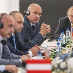 Slavnostní podpis Dohody o spolupráci mezi spolkovou zemí Dolní Rakousko a kraji Jihočeským a Jihomoravským a Krajem Vysočina