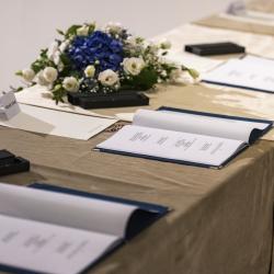 Slavnostní podpis Dohody o spolupráci mezi spolkovou zemí Dolní Rakousko a kraji Jihočeským a Jihomoravským a Krajem Vysočina