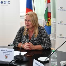 Náměstkyně hejtmana Jihočeského kraje pro IT a e-government Lucie Kozlová.