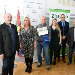 Zlatý erb 2023 za Jihočeský kraj: 3. místo získaly České Budějovice.