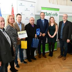 Zlatý erb 2023 za Jihočeský kraj: 1. místo získal Tábor.