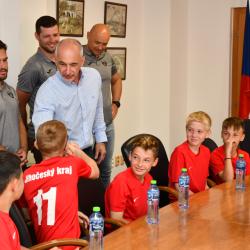 Hejtman Kuba přijal vítěze mezikrajské soutěže.
