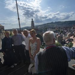 Prezident Pavel ocenil při své návštěvě Jihočeského kraje komunikaci s obcemi.