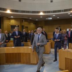 Prezident Pavel ocenil při své návštěvě Jihočeského kraje komunikaci s obcemi.