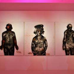 Alšova jihočeská galerie zahájila novou výstavní sezonu v Zámecké jízdárně v Hluboké nad Vltavou projektem „Oko, za oko, zub za zub!“ slovenského umělce Martina Gerboce.