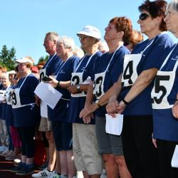 Jubilejní 10. ročník sportovních her seniorů Jihočeského kraje slavnostně zahájil hejtman Martin Kuba spolu se svou náměstkyní pro sociální oblast Lucií Kozlovou a primátorkou města České Budějovice Dagmar Škodovou Parmovou.