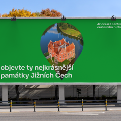 Ukázka nové vizuální identity Jihočeského kraje | Zdroj: Klára Kvízová Graphics.