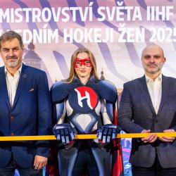 MS žen se blíží! Nové medaile a maskotka Tori! Foto: Facebook Mistrovství světa IIHF v ledním hokeji žen 2025.