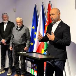 Předseda klubu HC Tábor a majoritní vlastník C-energy Michal Šušák.