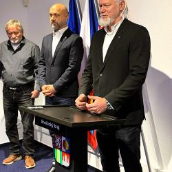 Generální manažer klubu Banes Motor České Budějovice Stanislav Bednařík