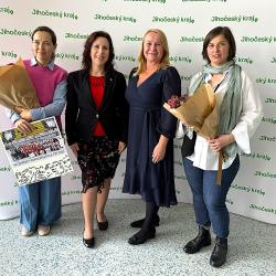Zleva: Lucie Swierczeková, Dagmar Škodová Parmová, Lucie kozlová, Marie Marková.