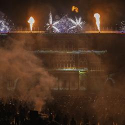 Českobudějovické Výstaviště ožilo olympijskou atmosférou. Foto: Václav Pancer, ČTK.