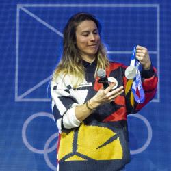 Evu Adamczykovou přivítali fanoušci na Olympijském festivalu.