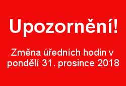 upozornění