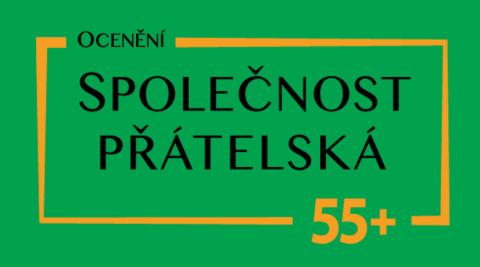 Razítko Společnost přátelská 55+