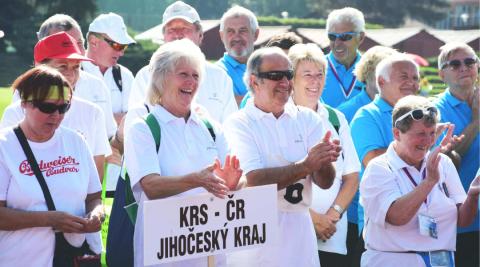  IV. Mezinárodní sportovní hry seniorů v Českých Budějovicích.