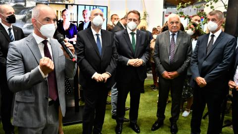 zahájení Země živitelky na expozici Jihočeského kraje