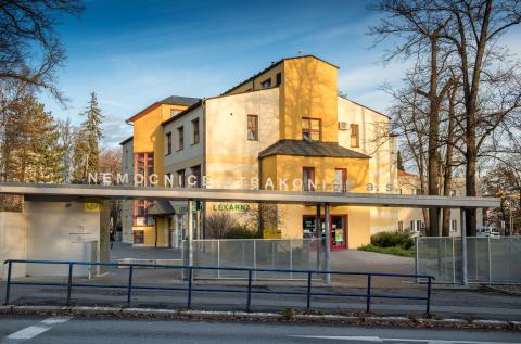 Strakonická nemocnice.