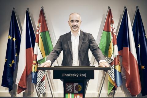 Hejtman Jihočeského kraje Martin Kuba.