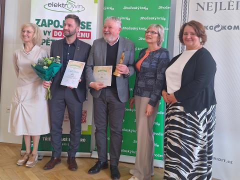 Jihočeský kraj zná své vítěze Elektrooskarů: Sběr elektoodpadu rekordně rostl například v Třeboni.