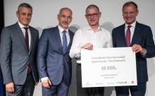 Vítěz kategorie Nejlepší startup: Virtual Lab s.r.o. s projektem VR ICU training simulator (Jihočeský kraj).