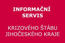 Informační servis Krizového štábu Jihočeského kraje