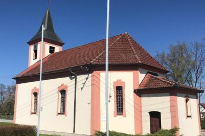 Cepská kaple sv. Jana Křtitele.