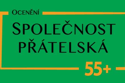 Razítko Společnost přátelská 55+