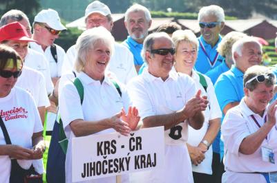  IV. Mezinárodní sportovní hry seniorů v Českých Budějovicích.