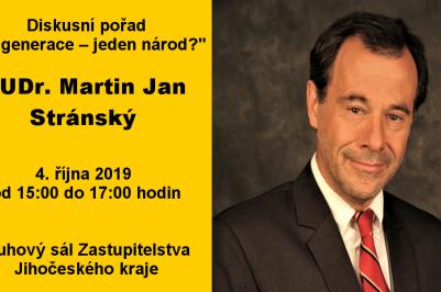 Diskusní pořad M.J.Stránského „Tři generace – jeden národ?" 