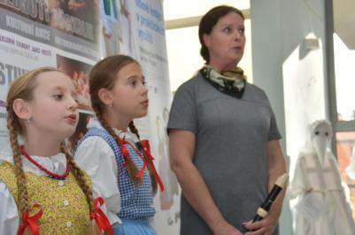 Vystoupení dětského folklorního souboru Kovářovánek.