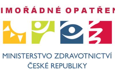 MIMOŘÁDNÉ OPATŘENÍ Ministerstva zdravotnictví ČR