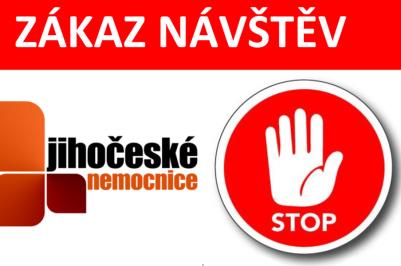 Jihočeské nemocnice - zákaz návštěv